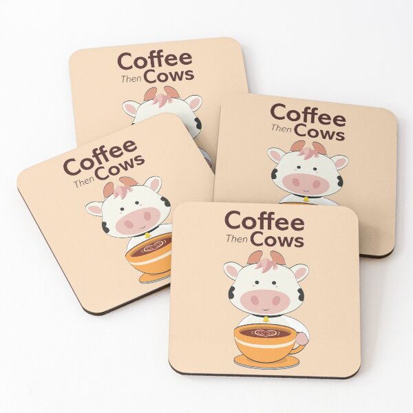 Item preview, Cute Coffee then Cows  designed and sold by Anicue.
