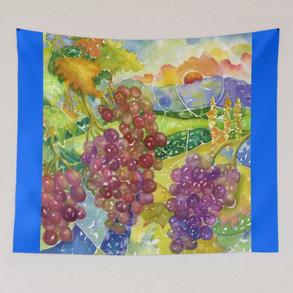 Item preview, Sunset Vineyard designed and sold by Ann Nicholson.