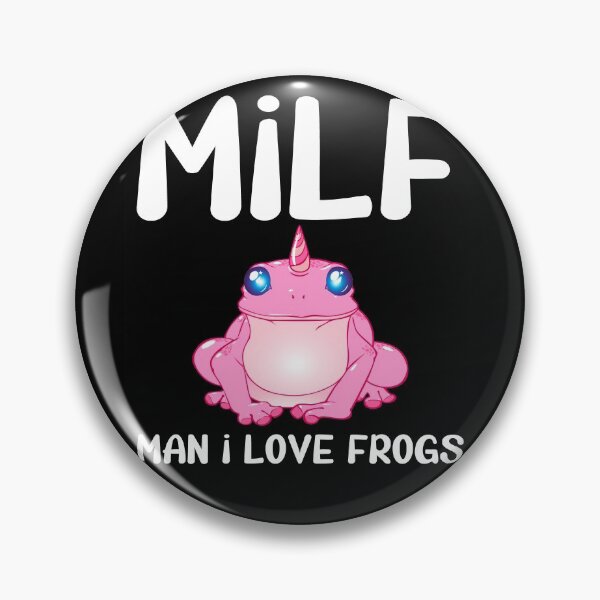 Item preview, Man I love frogs - MILF - Milf Frogs designed and sold by NewDayDesigns.