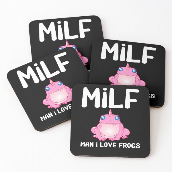 Item preview, Man I love frogs - MILF - Milf Frogs designed and sold by NewDayDesigns.