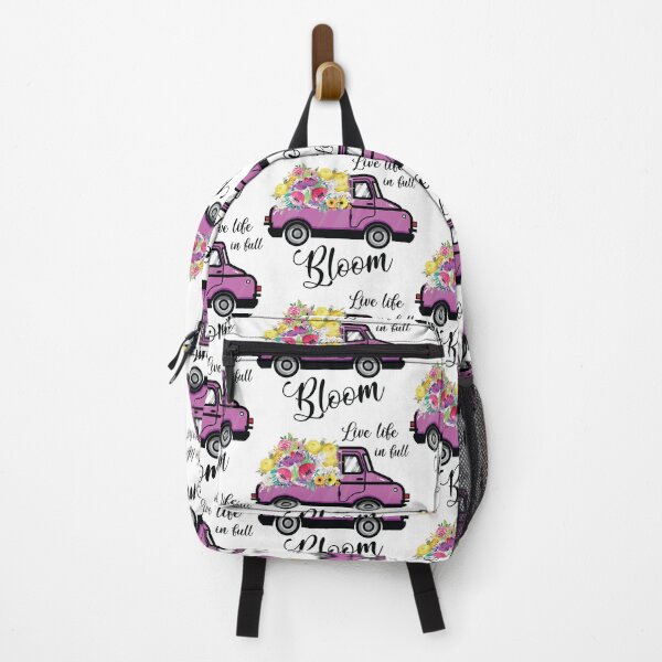Item preview, Live Life In Full Bloom, Truck Flowers designed and sold by SportyDogShop.