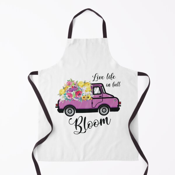 Item preview, Live Life In Full Bloom, Truck Flowers designed and sold by SportyDogShop.