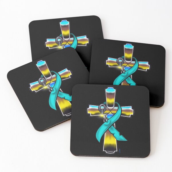 Item preview, Recovery ribbon and cross designed and sold by Chillateez.