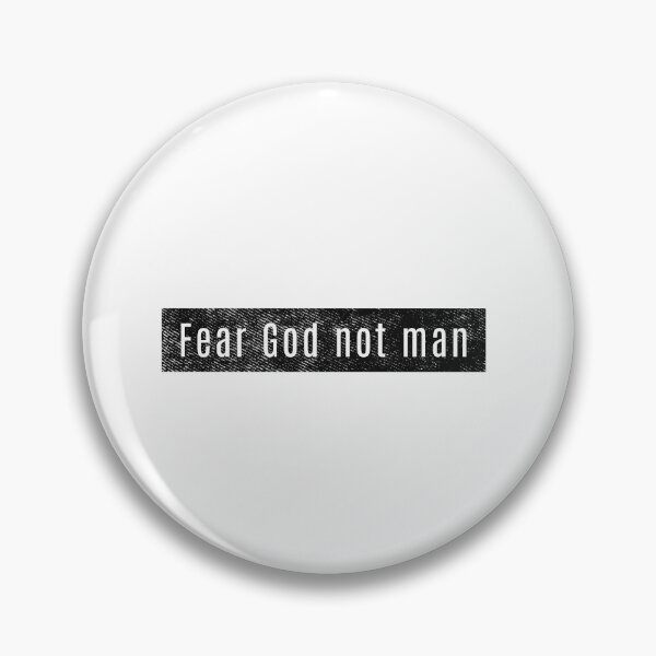 Item preview, Fear God Not Man- Religious Inspirational Quotes designed and sold by DigitalNobleman.
