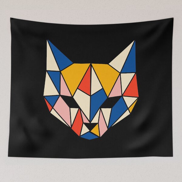 Item preview, Geometric Cat designed and sold by Timegraf.