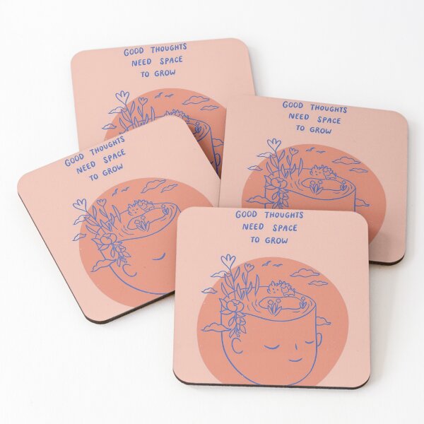 Item preview, good-thoughts-need-space-to-grow designed and sold by Kirollos9.