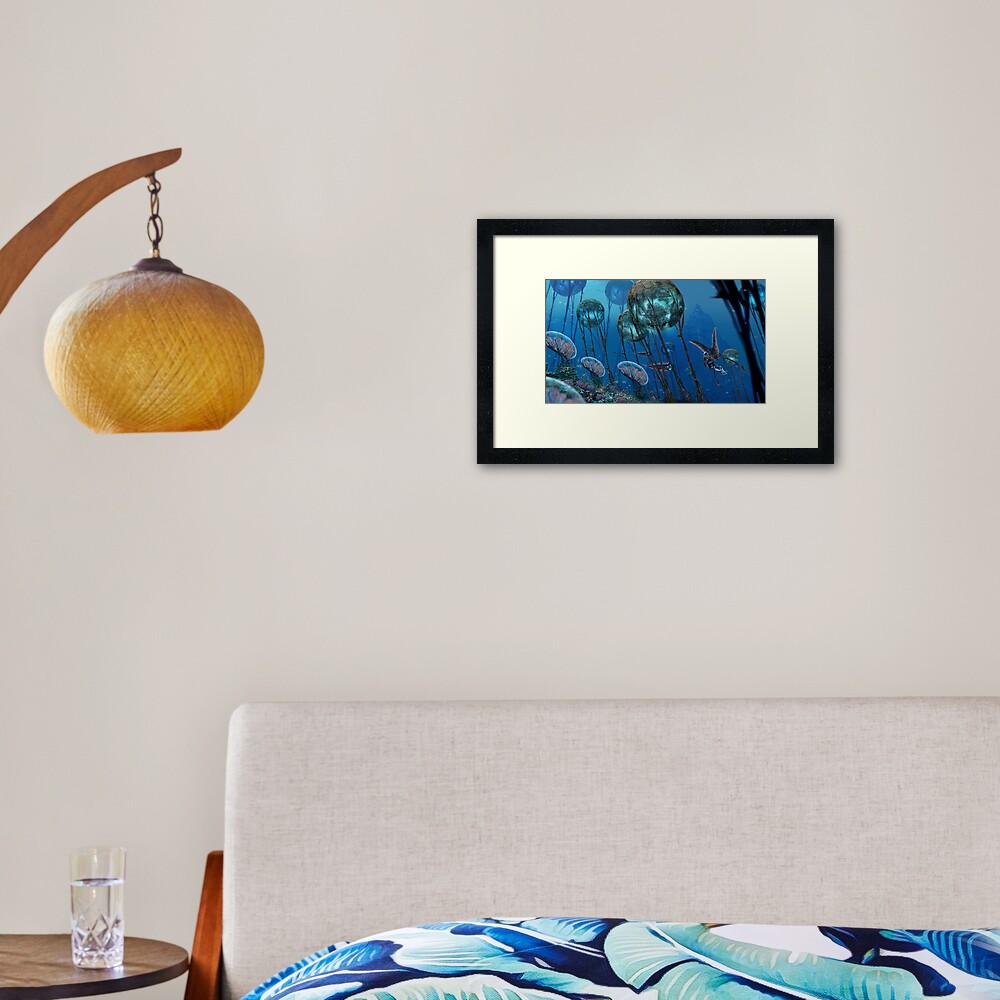 The Grand Reefs Framed Art Print