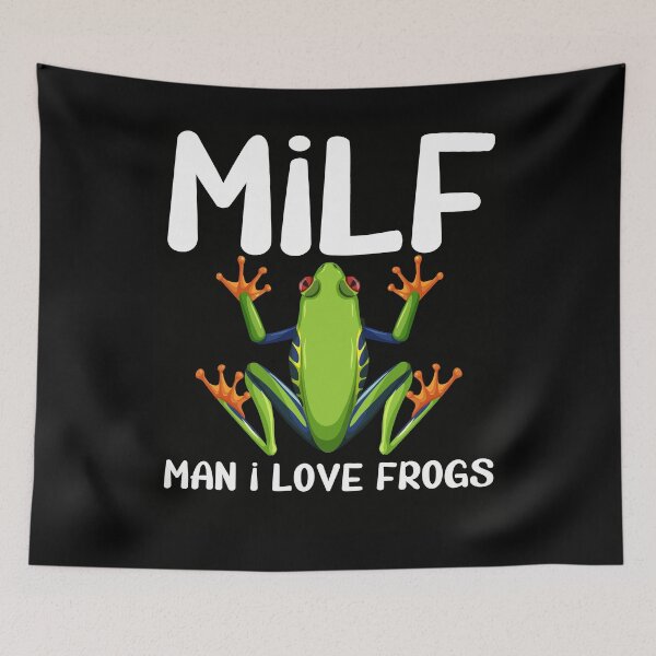 Item preview, Man I love frogs - MILF - Funny Man I Love Frogs Tee designed and sold by NewDayDesigns.
