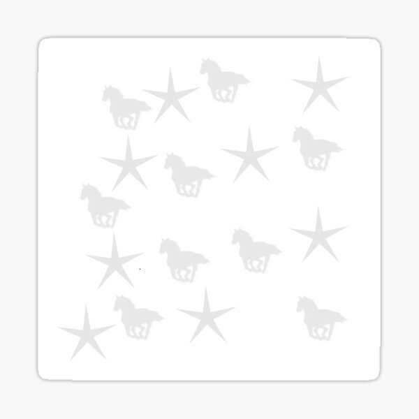 Aperçu de l'œuvre Chevaux fanés et étoiles créée et vendue par Speckle.