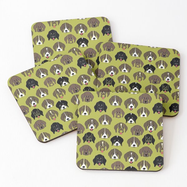 Item preview, German Shorthaired Pointer faces designed and sold by 74MainStreet.