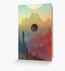 The Cosmic Daydream Greeting Card