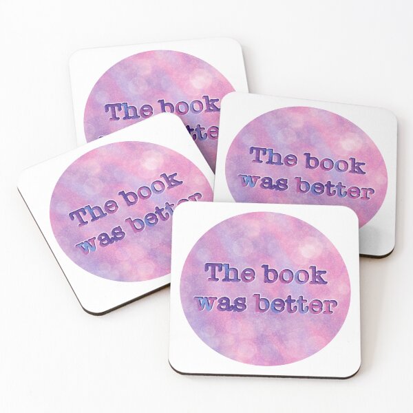 Item preview, The Book Was Better Purple Blue Galaxy style designed and sold by Galact1cFox.