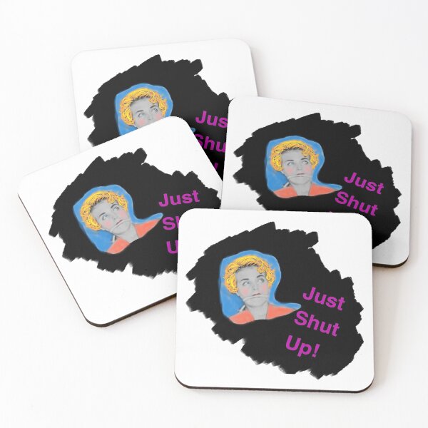 Item preview, Just Shut Up! designed and sold by Woofie Amsterdam.