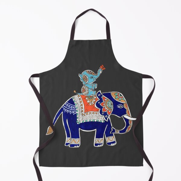 Item preview, Madhubani elephants Father’s Day designed and sold by HariniArts.