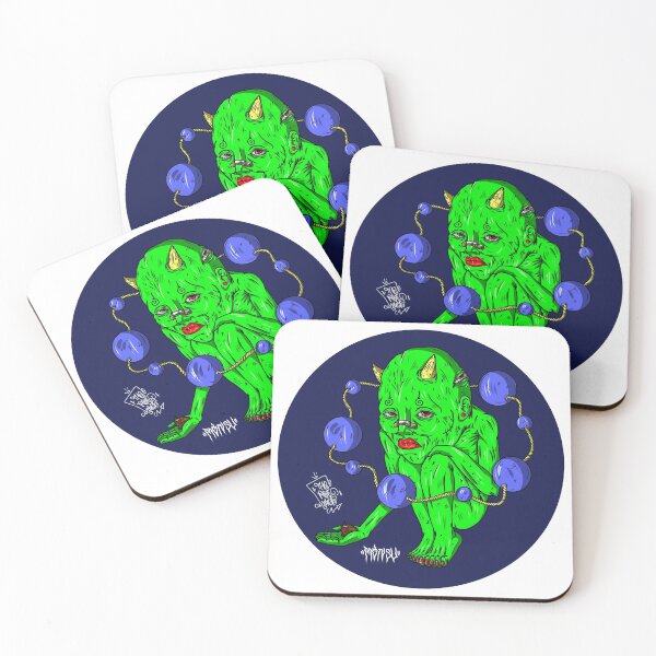 Item preview, Green Oni Monsu designed and sold by Emoskrt.