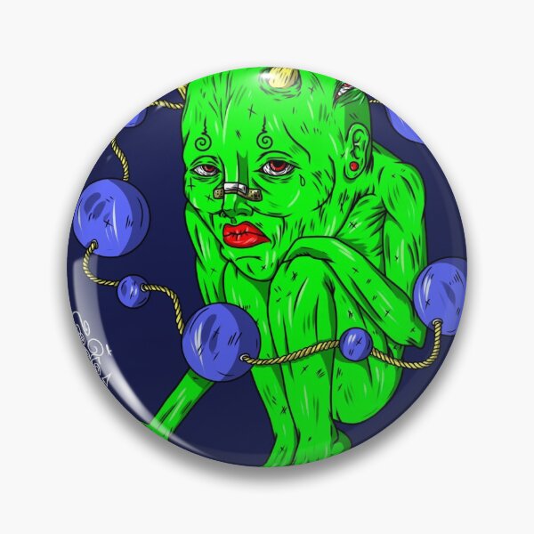 Item preview, Green Oni Monsu designed and sold by Emoskrt.