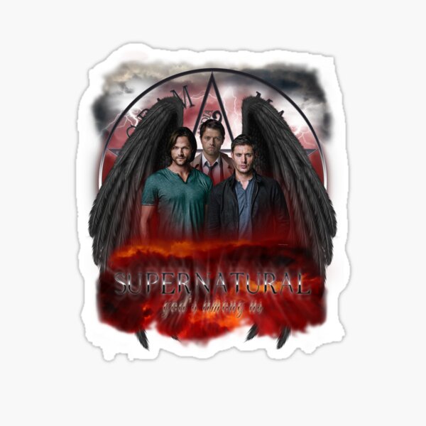 Supernatural Gods Among us 2 Sticker
