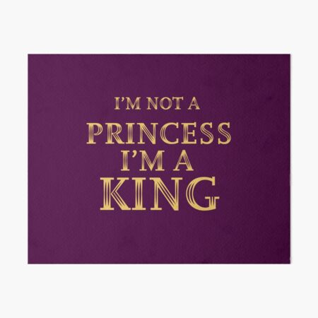 Item preview, Im a King designed and sold by FillorianQueen.