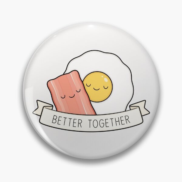 Item preview, Bacon And Eggs | Better Together designed and sold by kimvervuurt.