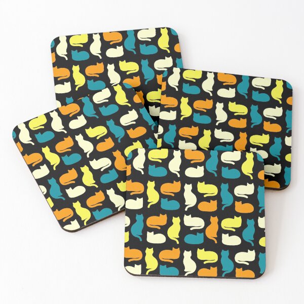 Item preview, Color Pattern Cats designed and sold by Timegraf.