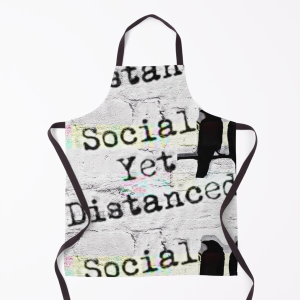 Item preview, Social yet Distanced -Blanc Edition 1 designed and sold by emotionalorphan.