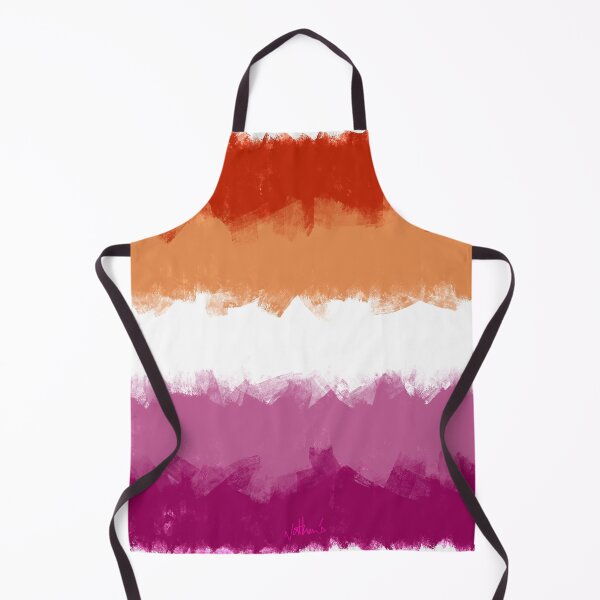 Item preview, Painted Lesbian Flag designed and sold by Nathan Garcés.