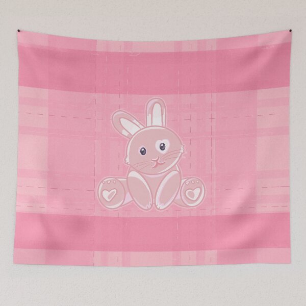 Item preview, Pink Heart Bunny designed and sold by RoserinArt.