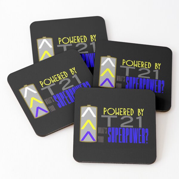 Item preview, World Down Syndrome awareness day Powered by T21 what is your superpower? designed and sold by PincGeneral.