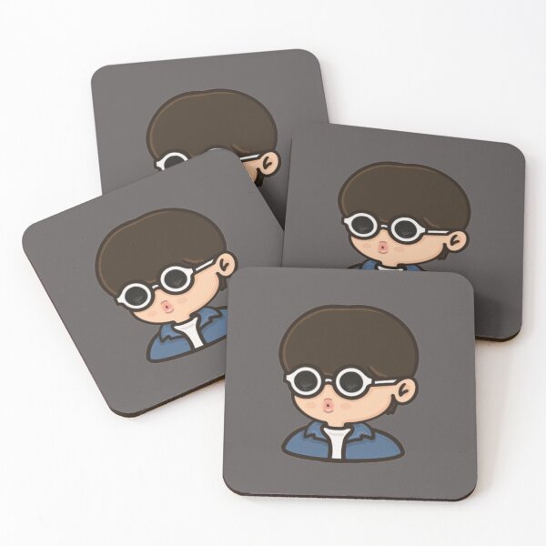 Item preview, BTS Jin Glasses Meme designed and sold by AigoBangtan.