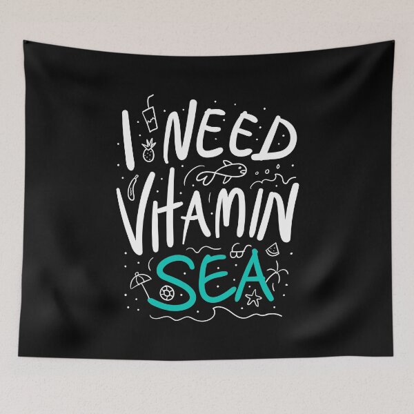 Item preview, I Need Vitamin Sea designed and sold by TheGreekGuy.