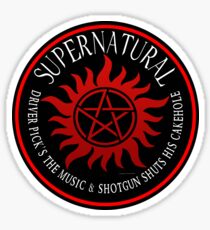 Supernatural Driver pricks the music Sticker