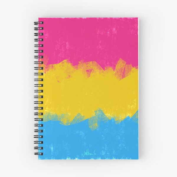 Item preview, Painted Pansexual Flag designed and sold by Nathan Garcés.