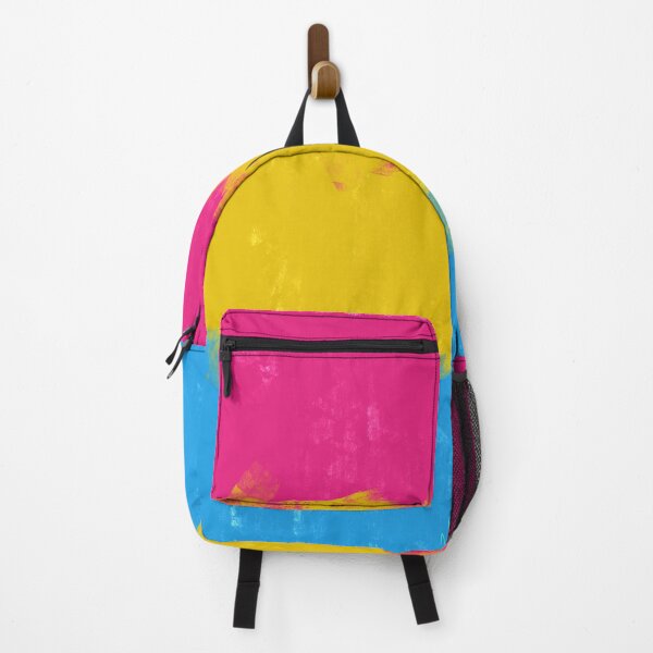 Item preview, Painted Pansexual Flag designed and sold by Nathan Garcés.