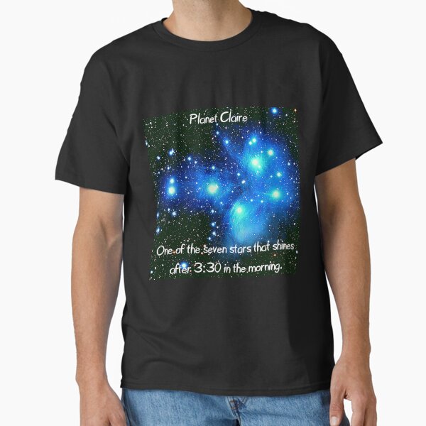 Item preview, Planet Claire. One of the seven stars that shines after 3:30 in the morning. designed and sold by Wandas-World.