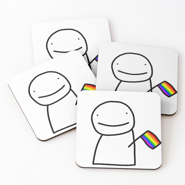 Item preview, dream blob with pride flag designed and sold by sezalilly.