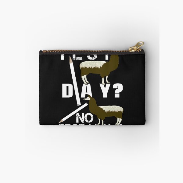 Item preview, Test Day? No Prob Llama - Funny Llama Teaching Quote designed and sold by SharpThreadZ.