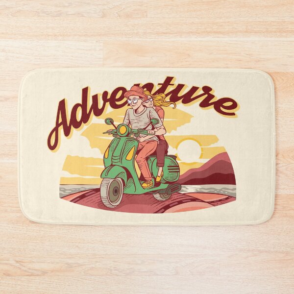 Item preview, Adventure: Loving Couple on Scooter designed and sold by SLAG-Creative.