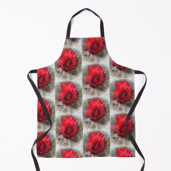 Item preview, Red Rose Bloom In Watercolor designed and sold by KirtTisdale.