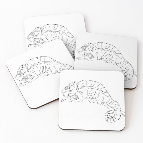 Item preview, Chameleon Minimalist  designed and sold by willowsbunnies.