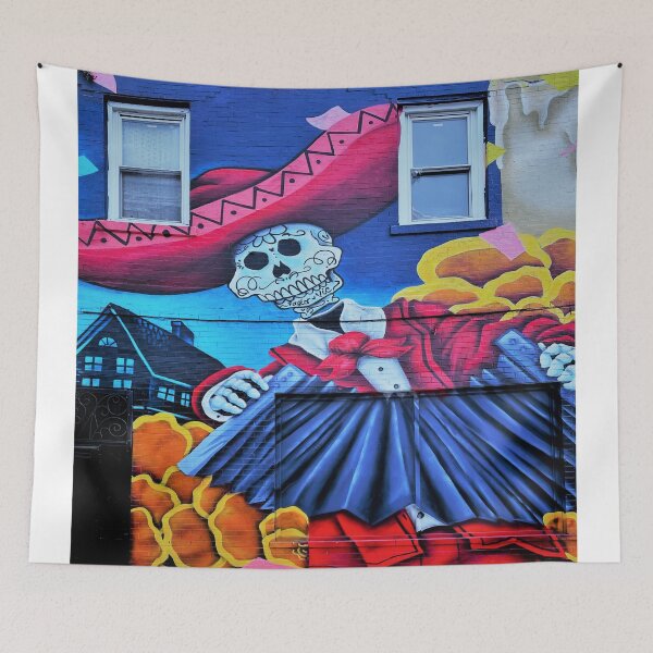 Item preview,  Colorful fresco mural that tickles the senses designed and sold by rocklegends99.