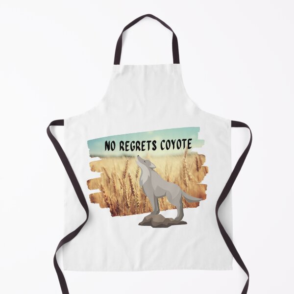 Item preview, No regrets coyote designed and sold by Wandas-World.