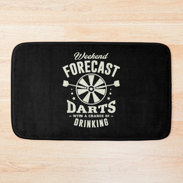 Item preview, Weekend Forecast Darts With A Chance Of Drinking Darts Gift  designed and sold by venitamara.