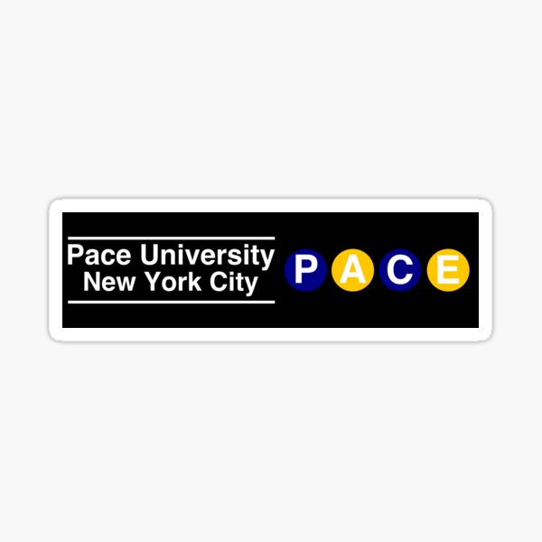 pace university nyc Sticker