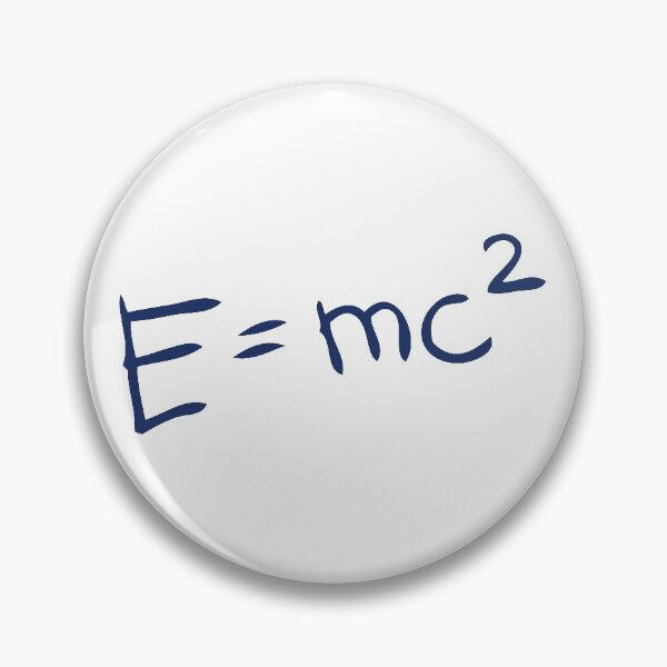 Item preview,  E = mc2 , mass–energy equivalence , Albert Einstein's formula designed and sold by Islanr.