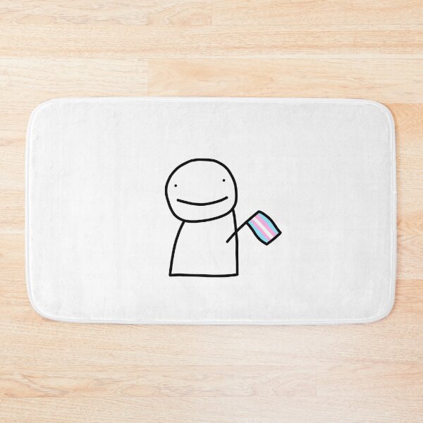 Item preview, dream blob with transgender pride flag designed and sold by sezalilly.