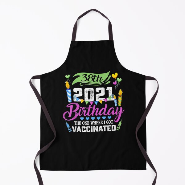 Item preview, 38 Bday 38 Years Old Happy Birthday Vaccinated 20201 Gift designed and sold by venitamara.