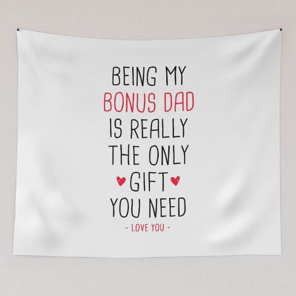 Item preview, Step Father Gift - Being My Bonus Dad Is Really The Only Gift You Need designed and sold by T-shirt For You.