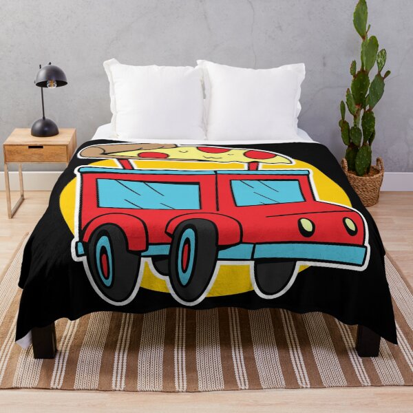 Item preview, Pizza Truck Cartoon designed and sold by infleims.
