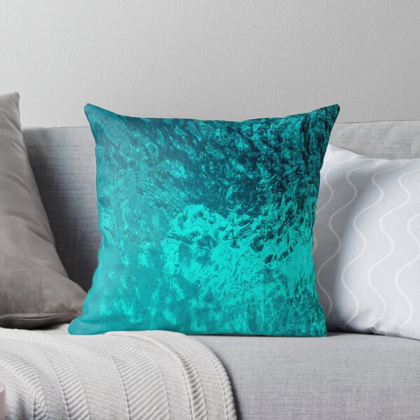 Natural Water Throw Pillow