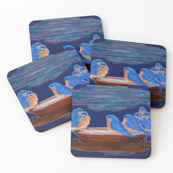 Artikelvorschau, HANDGEMALTER BLUEBIRD-AUSSCHUSS entworfen und verkauft von THE AMERICAN TEEVANGELIST.